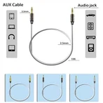 3.5mm Car Aux Audio Cable