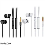 3.5mm In-ear Wired Microphone Volume Control Earphone