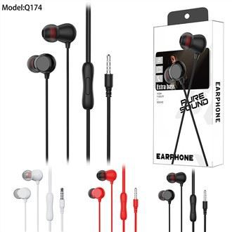 Earbuds Wired Control Headset