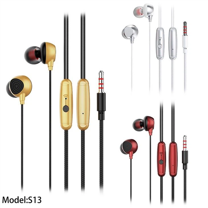 Wired Noise Cancelling Stereo In-Ear Headphones