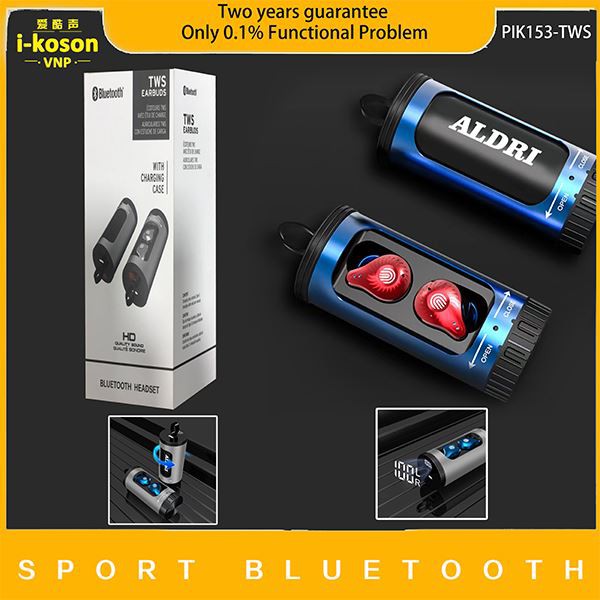 Bass-boosted Wireless Earphones