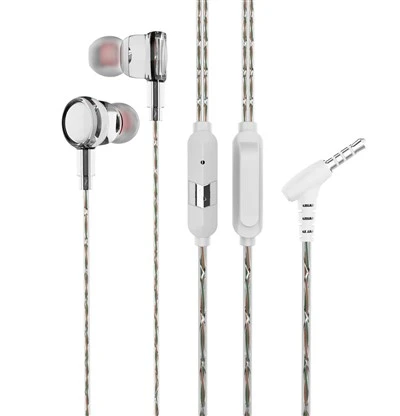 Wired Earphone With Microphone For Handsfree Calls